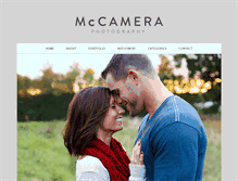Tablet Screenshot of mccameraphotography.com